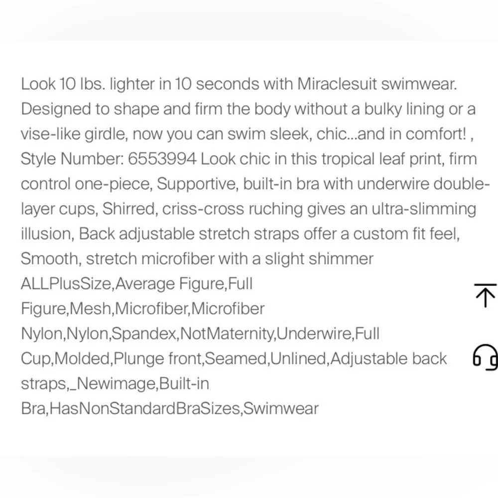 Miraclesuit this new